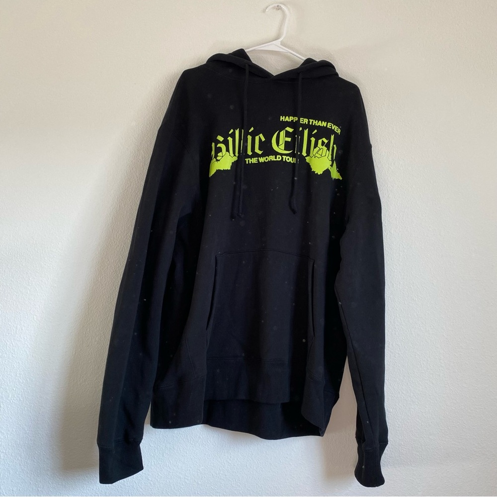 Billie Eilish Happier Than Ever Tour 2022 Hoodie XL